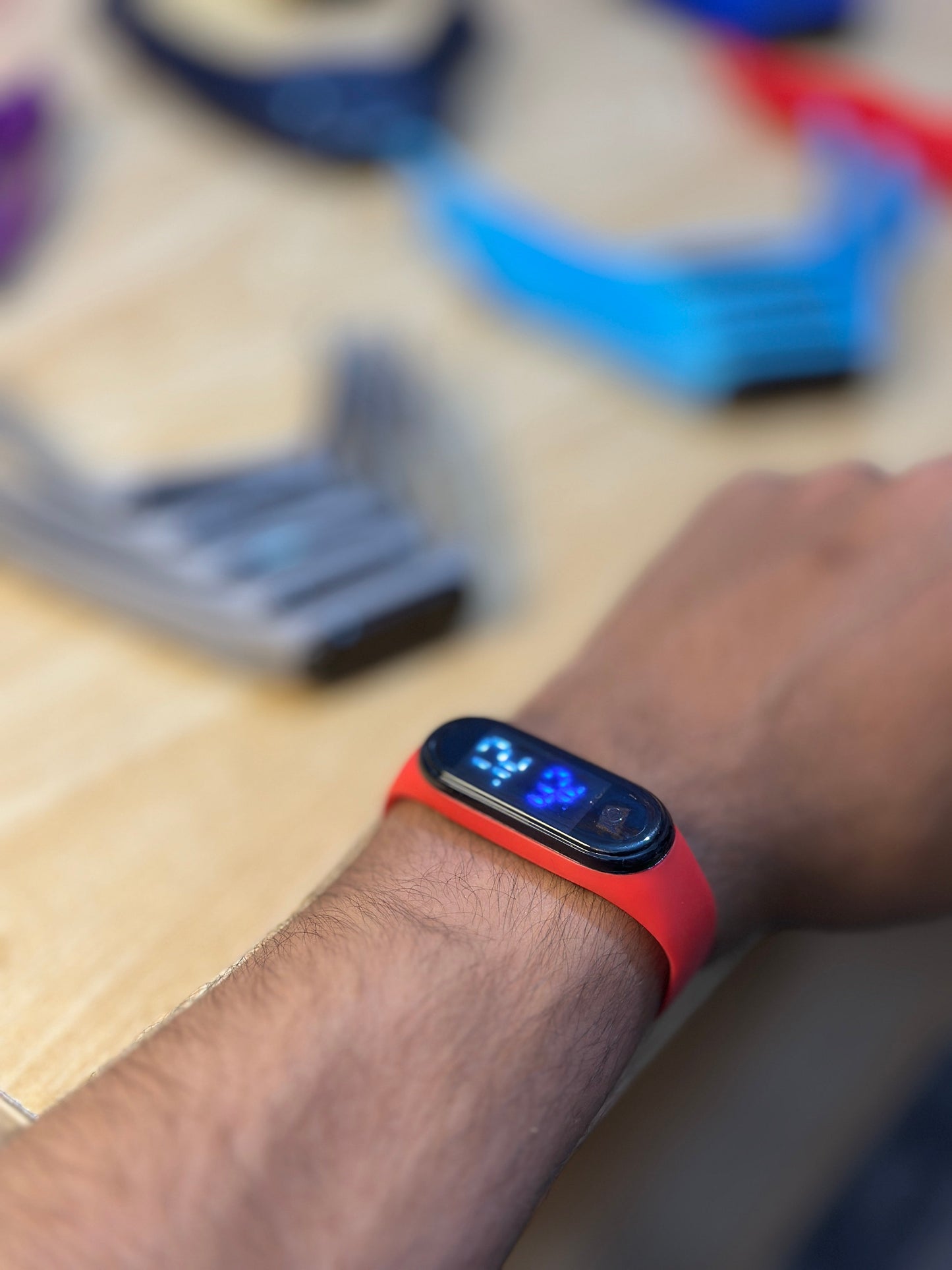 4 PCS Digital Watch Random Color