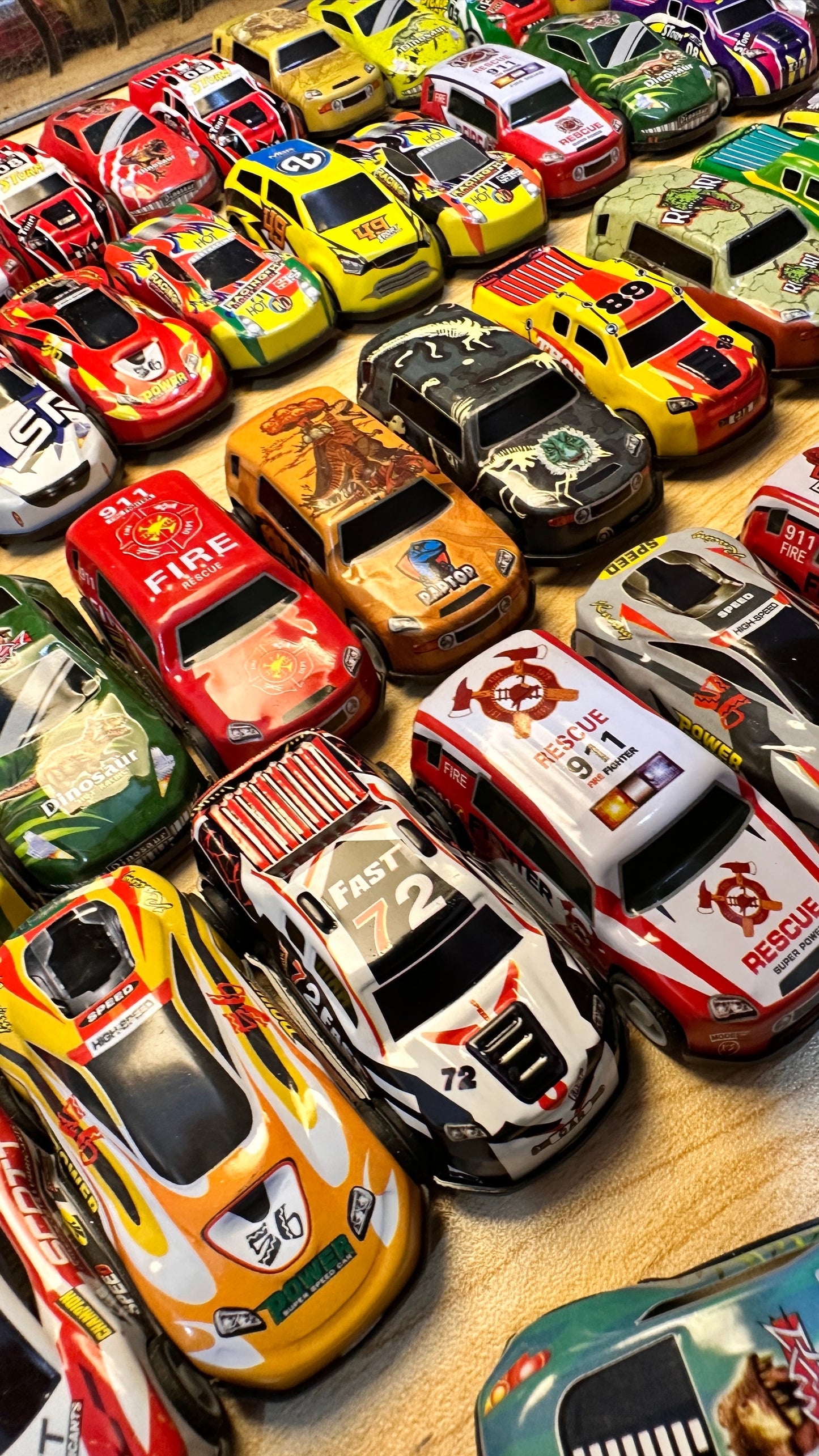 10 Pcs Metal dinky cars