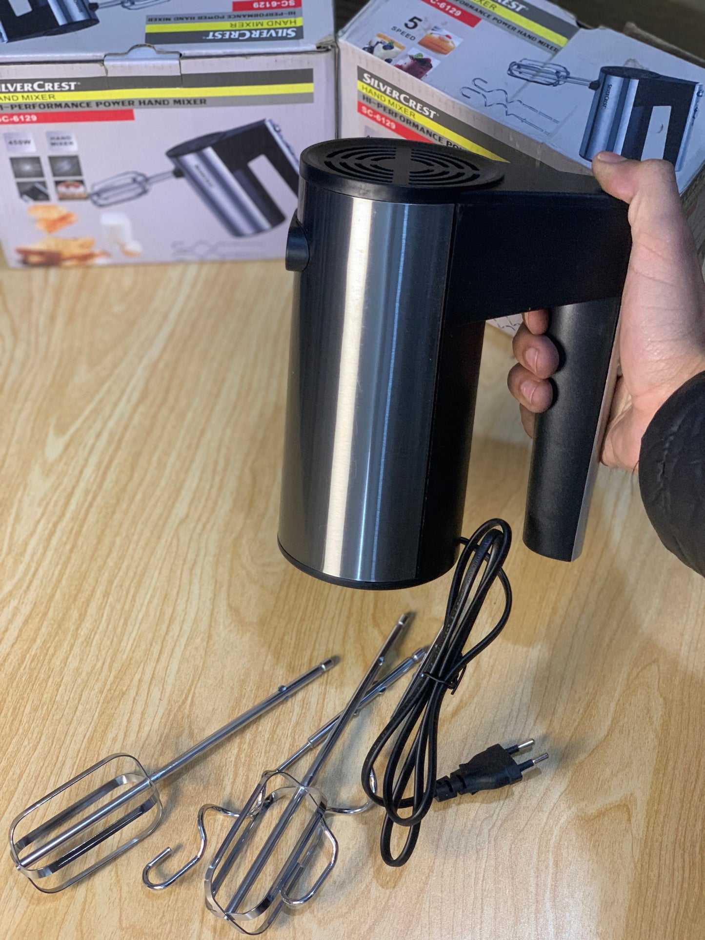 Silver Crust Egg and coffee beater