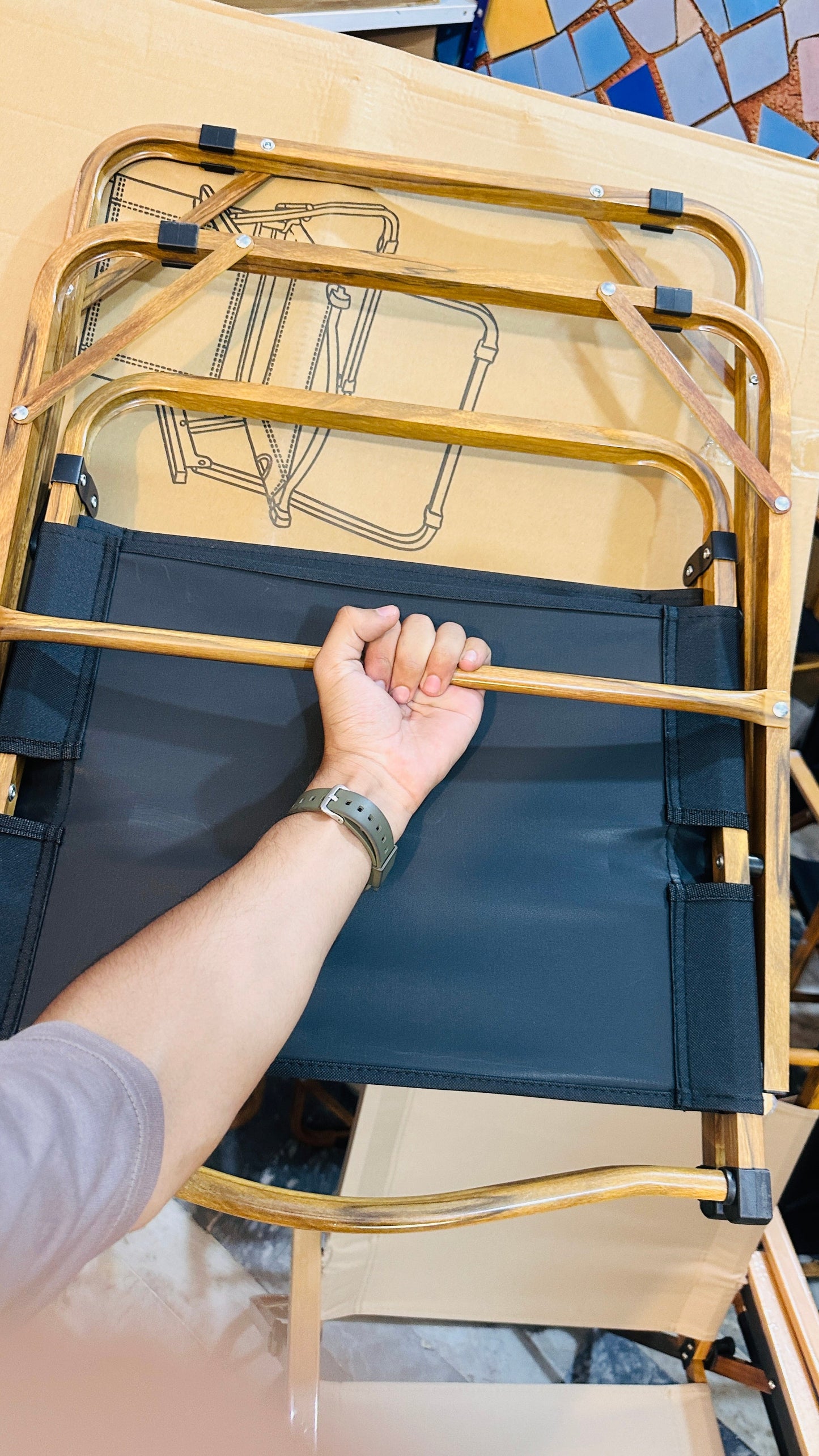 Imported foldable Easy Chair