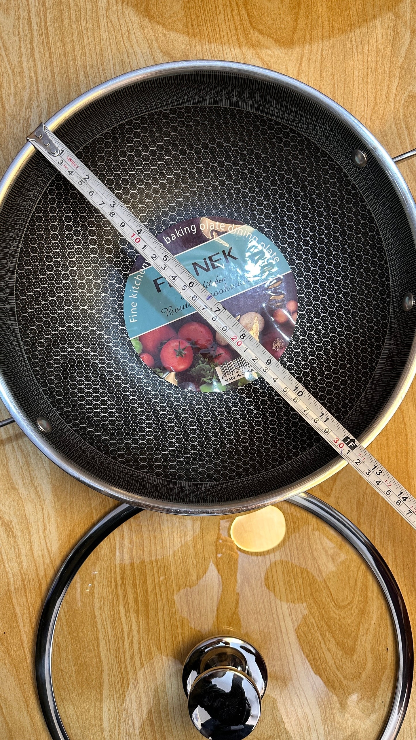 German honeycomb Non-Stick karahi