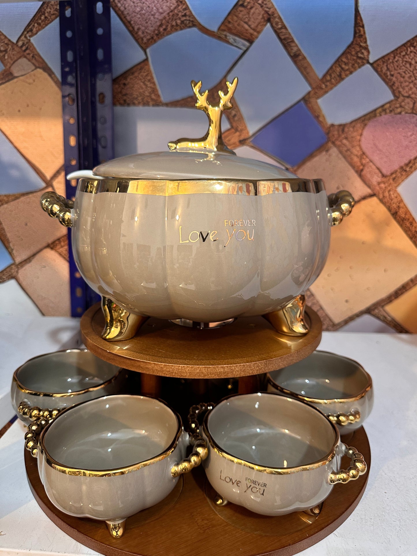 Original lot soup 16 peice set