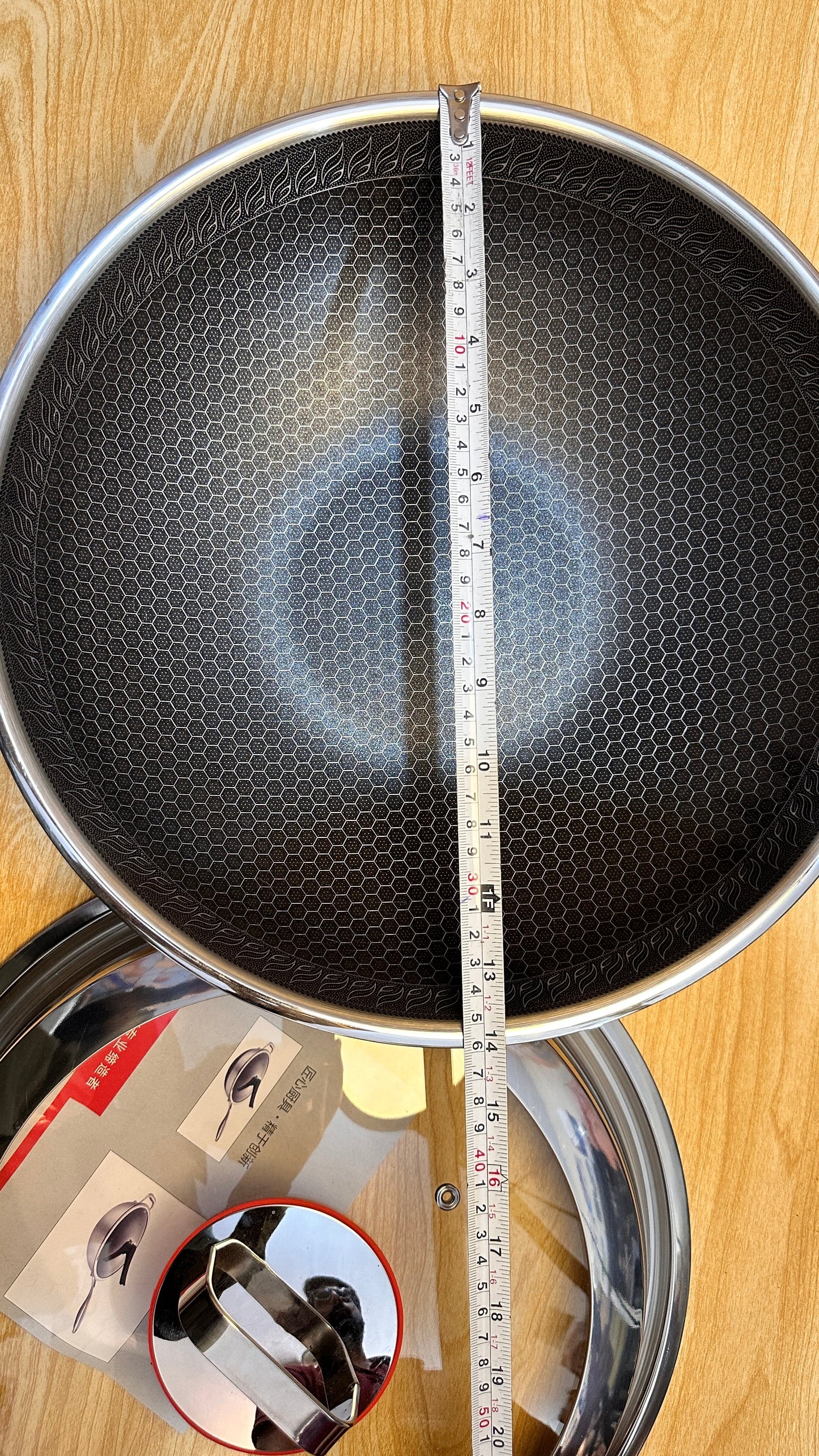 German honeycomb Non-Stick karahi