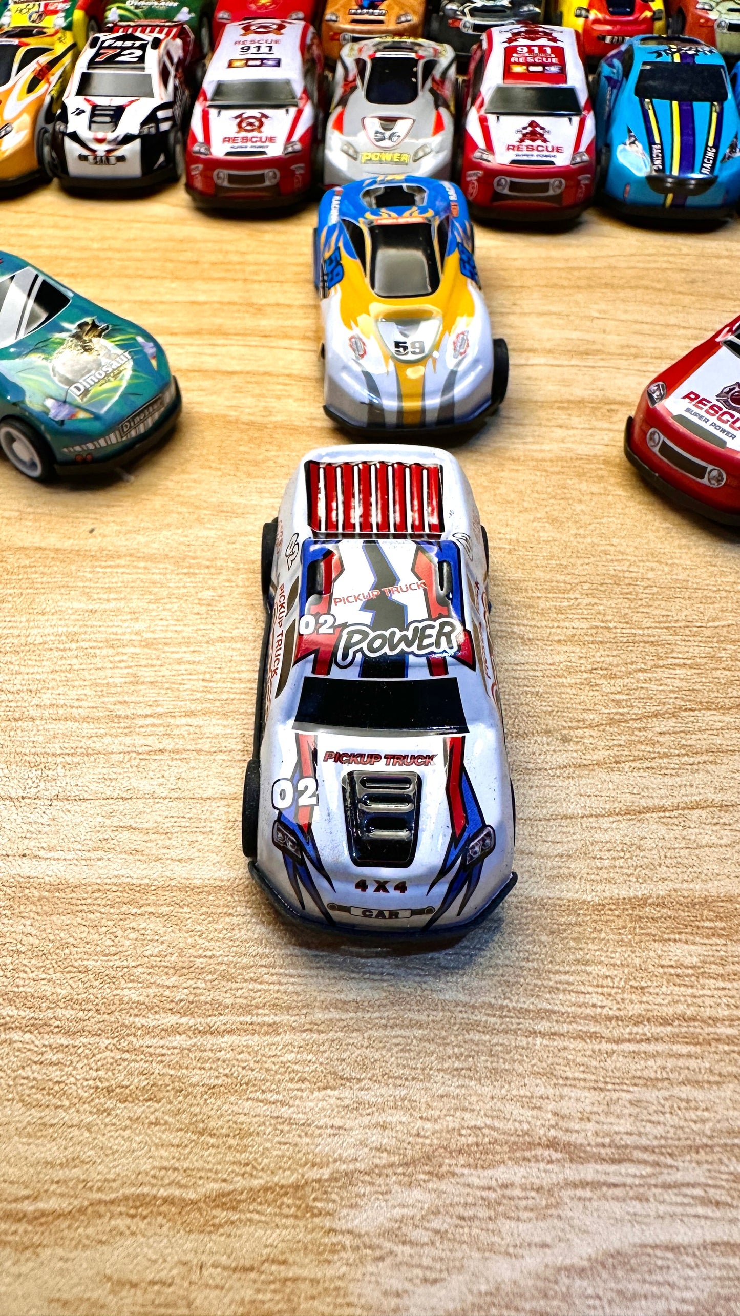 10 Pcs Metal dinky cars