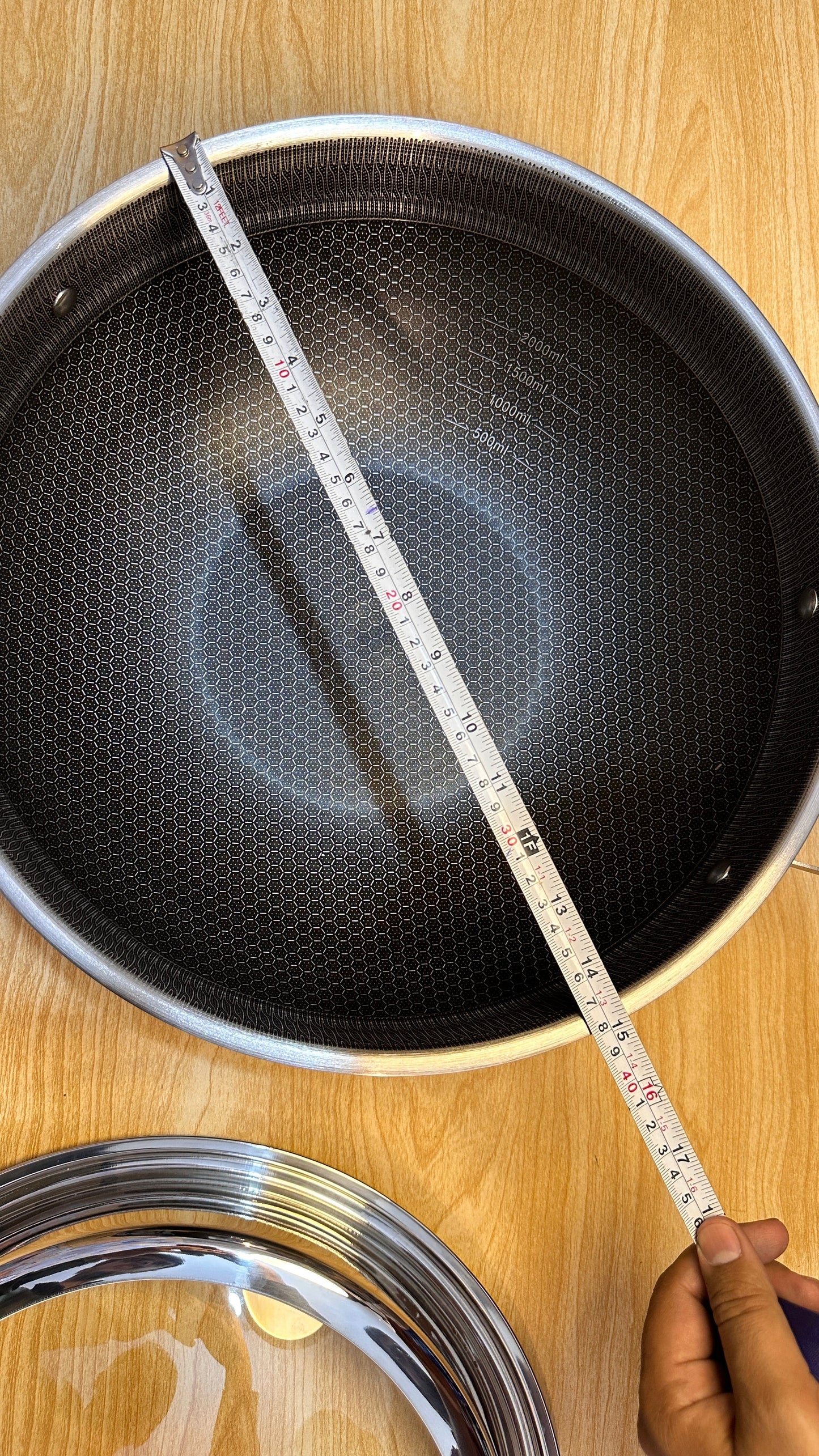 German honeycomb Non-Stick karahi