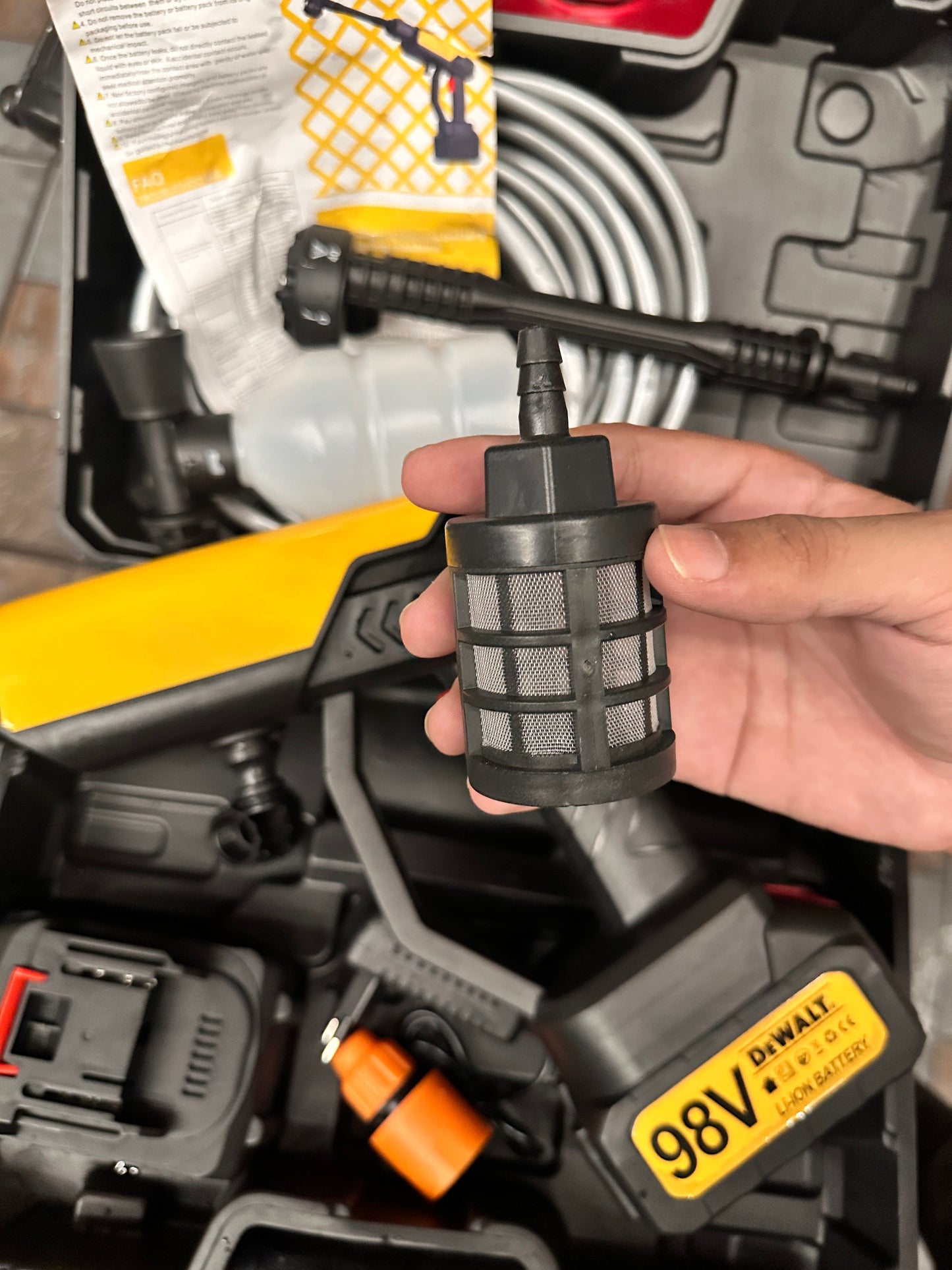 Chargeable Pressure Washer Gun